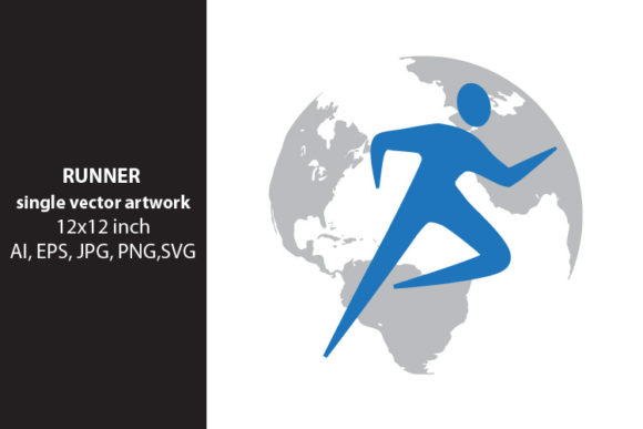 Download RUNNER- SINGLE VECTOR ARTWORK - Run Collection