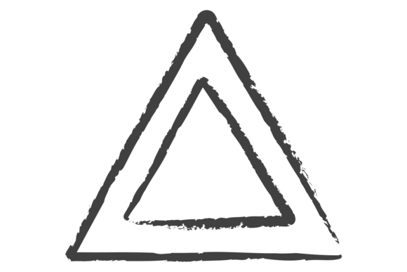 Download Triangle Post Stamp Template. Grunge Bla - Run Collection
