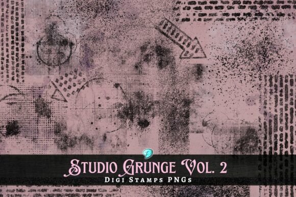 Download Studio Grunge Digi Stamps Vol. 2 - Run Collection