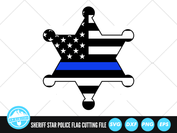 Download Deputy Sheriff Badge Police Flag SVG - Badge Collection