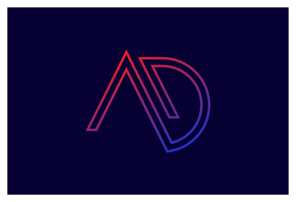 Download AD Initial Letters Business Company Logo - Company logo Collection