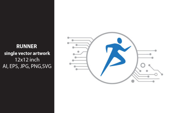 Download RUNNER- SINGLE VECTOR ARTWORK - Run Collection